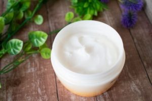 妊娠線のクリームの写真