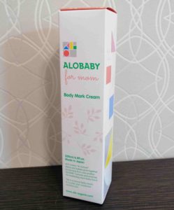 アロベビーの妊娠線クリームの成分表