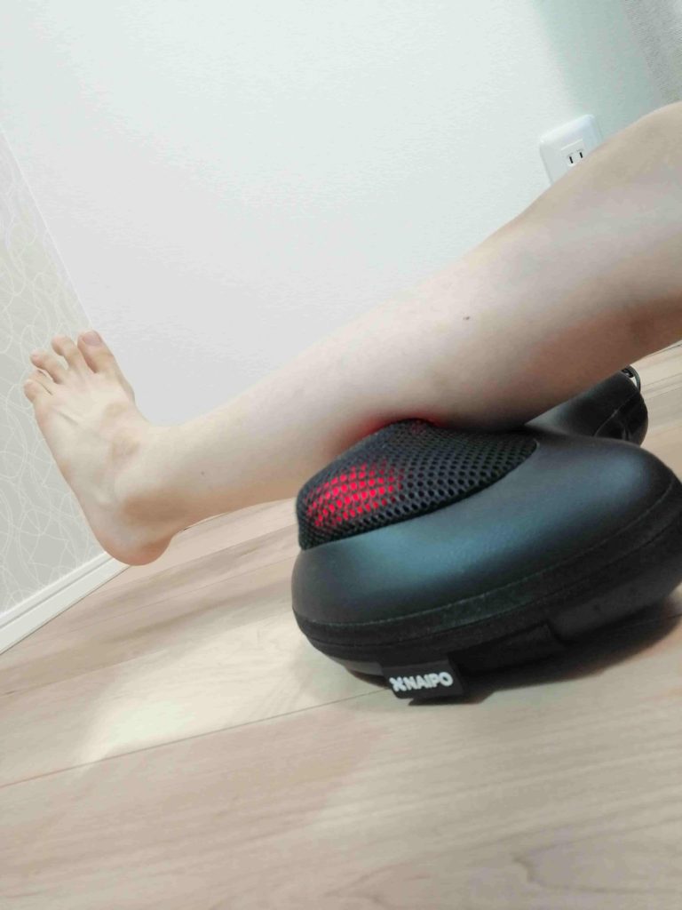 妊婦のマッサージ機使い方②