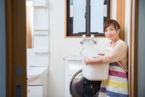 洗濯時短には乾燥付き洗濯機
