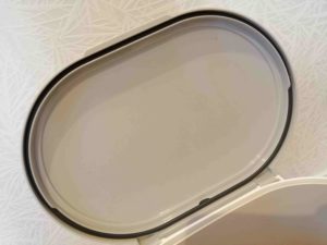 おむつの捨て方　ゴミ箱　パッキン部写真