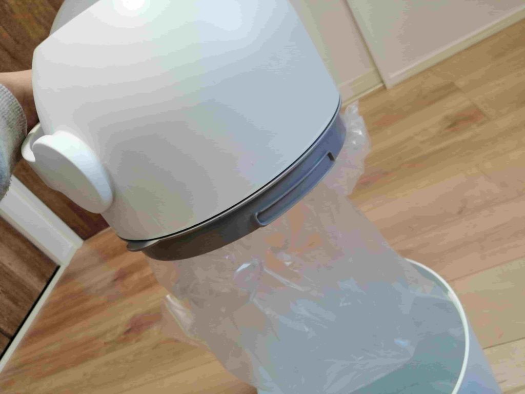 ステールの使い方・袋の交換３