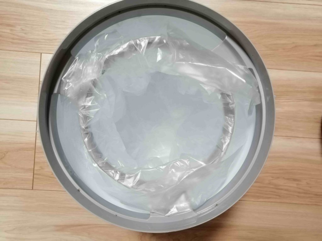 ピジョンステールのゴミ袋サイズ20リットル差し込み