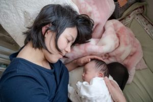 オムツ交換を嫌がった新生児　長男の場合