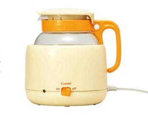 双子のミルク作り①調乳ポット