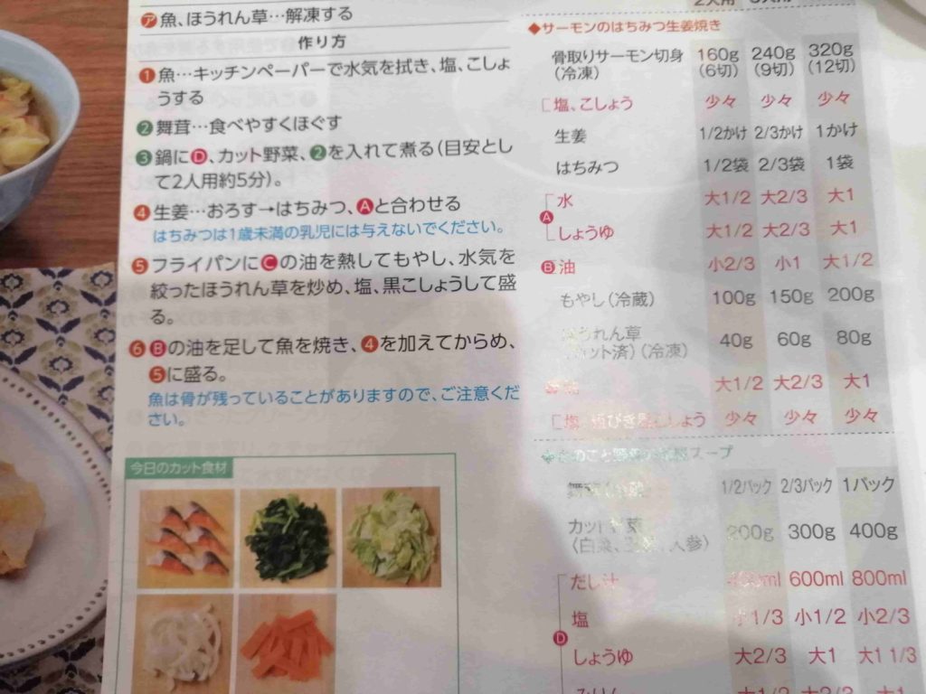 ヨシケイのおためしレシピ写真