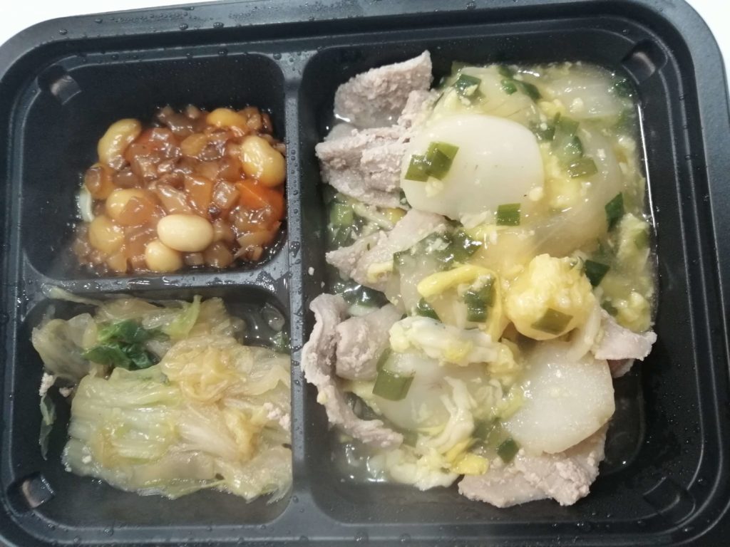 ヨシケイ宅配弁当の口コミ：温めたお弁当