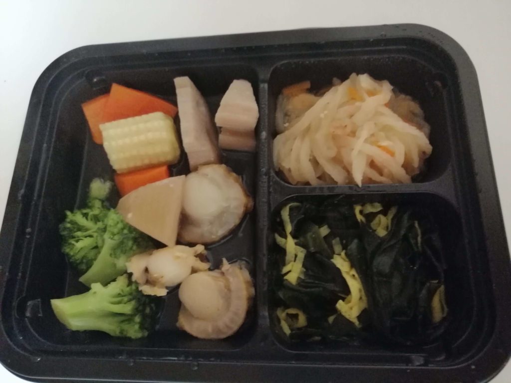 ヨシケイ宅配弁当の口コミ：お弁当３温め後